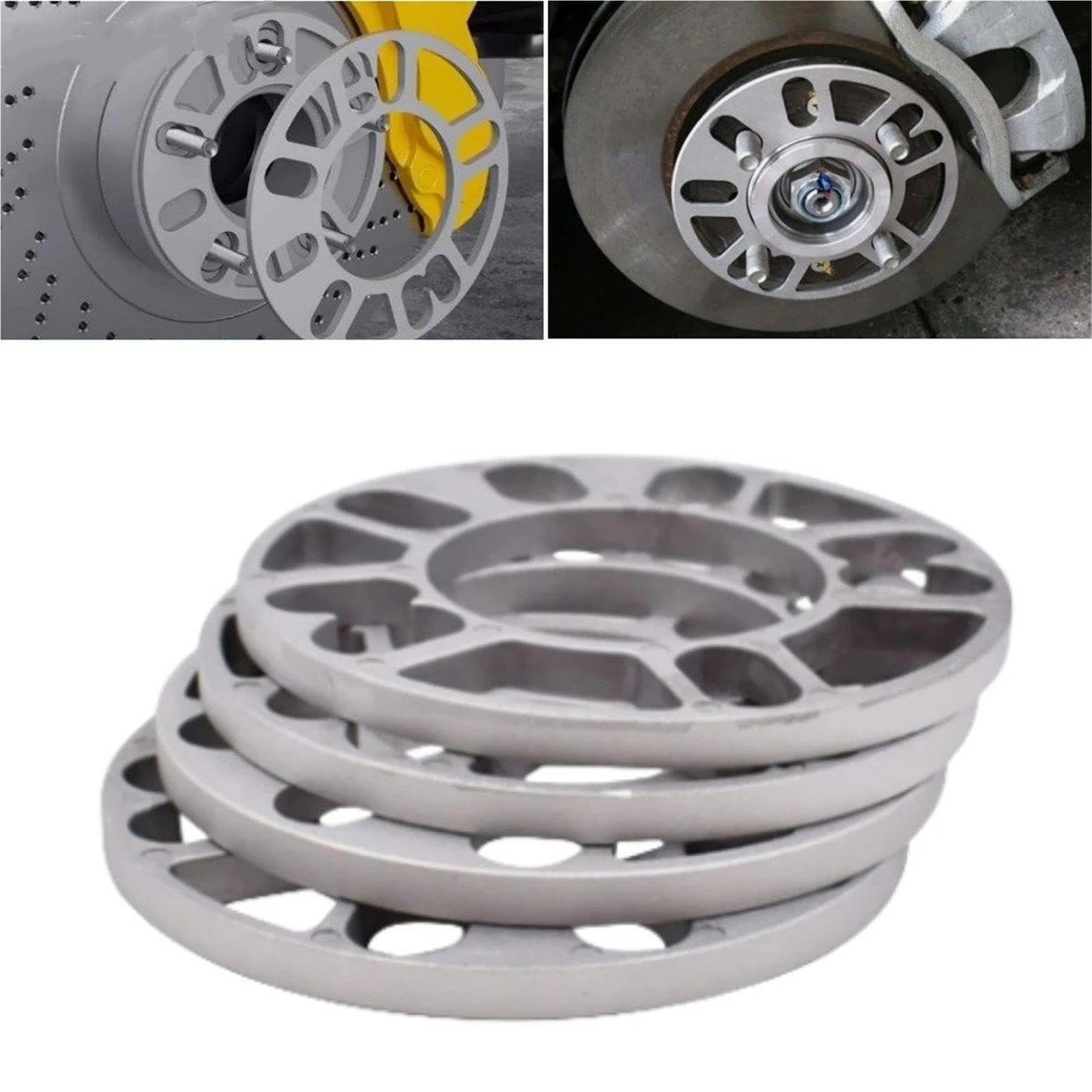 Espaciadores Universales Ruedas Aleación Aluminio 5 Mm Y 10 Mm