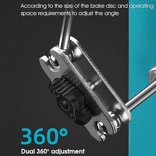 Miniatura 4 de Mimoke Soporte de rueda de bicicleta para ruedas de 16 a 29 pulgadas [ancho 90MM-150MM] Soporte de calibración Llantas de mantenimiento de ruedas