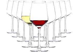 Pack of 12 Wine Glasses: The Class Act for any Occasion
