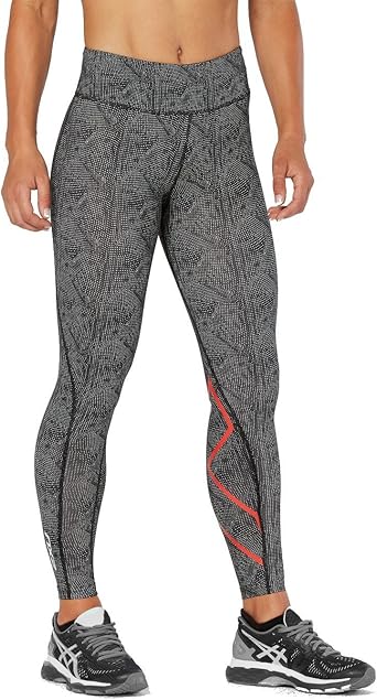 2xu print compression tights