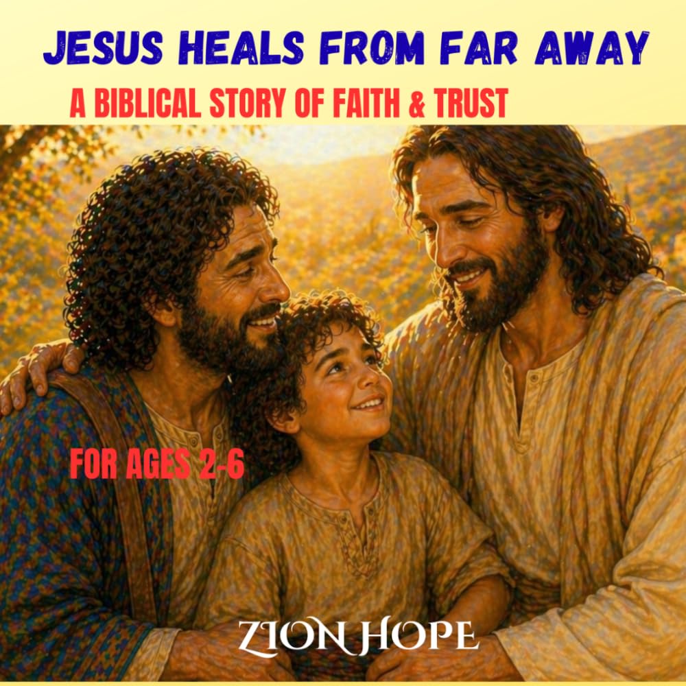 JESUS HEALS FROM FAR AWAY: A BIBLICAL STORY OF FAITH & TRUST ,FOR AGES 2–6