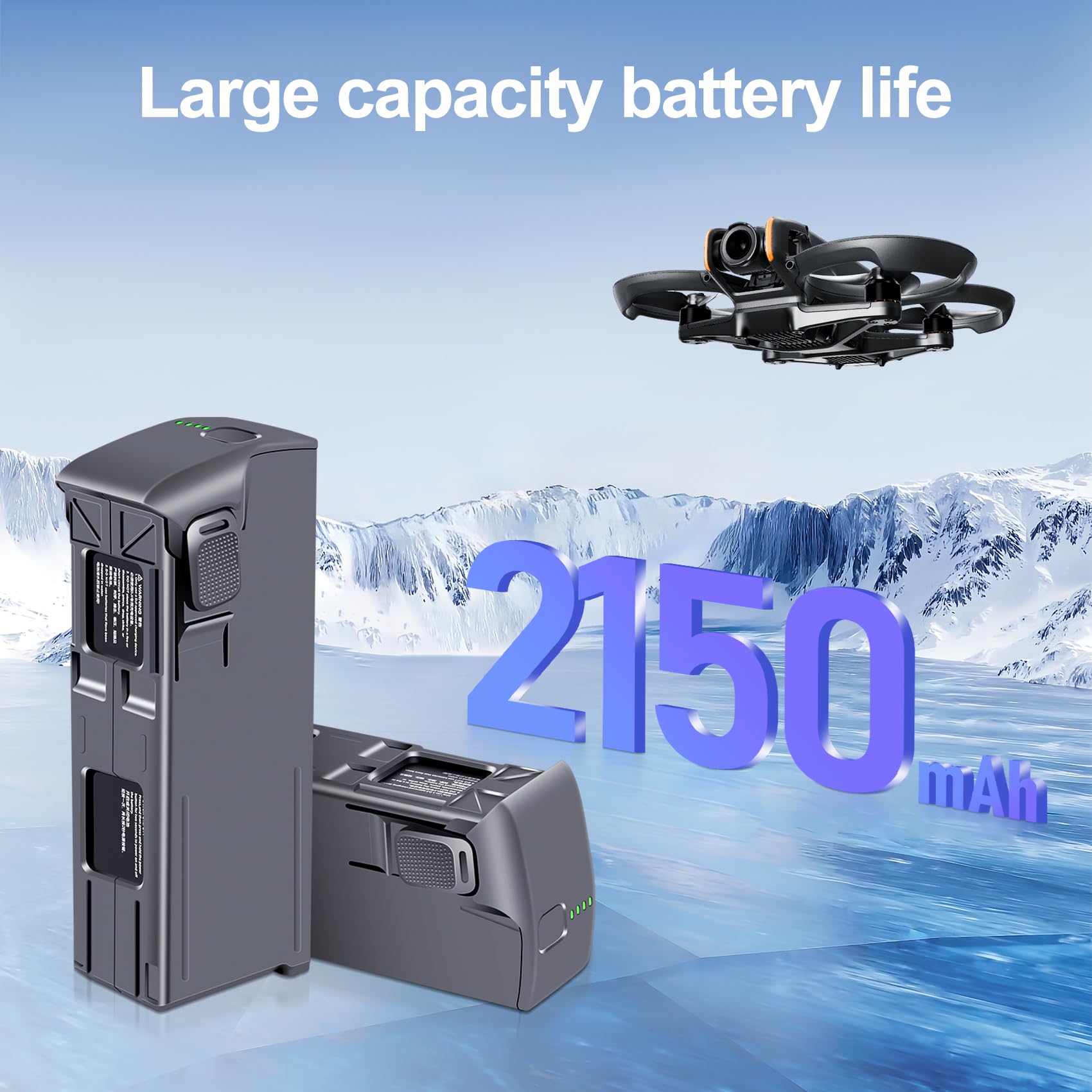 Amazon.com: PoweLyt Avata 2 Intelligent Flight Battery 1-Pack