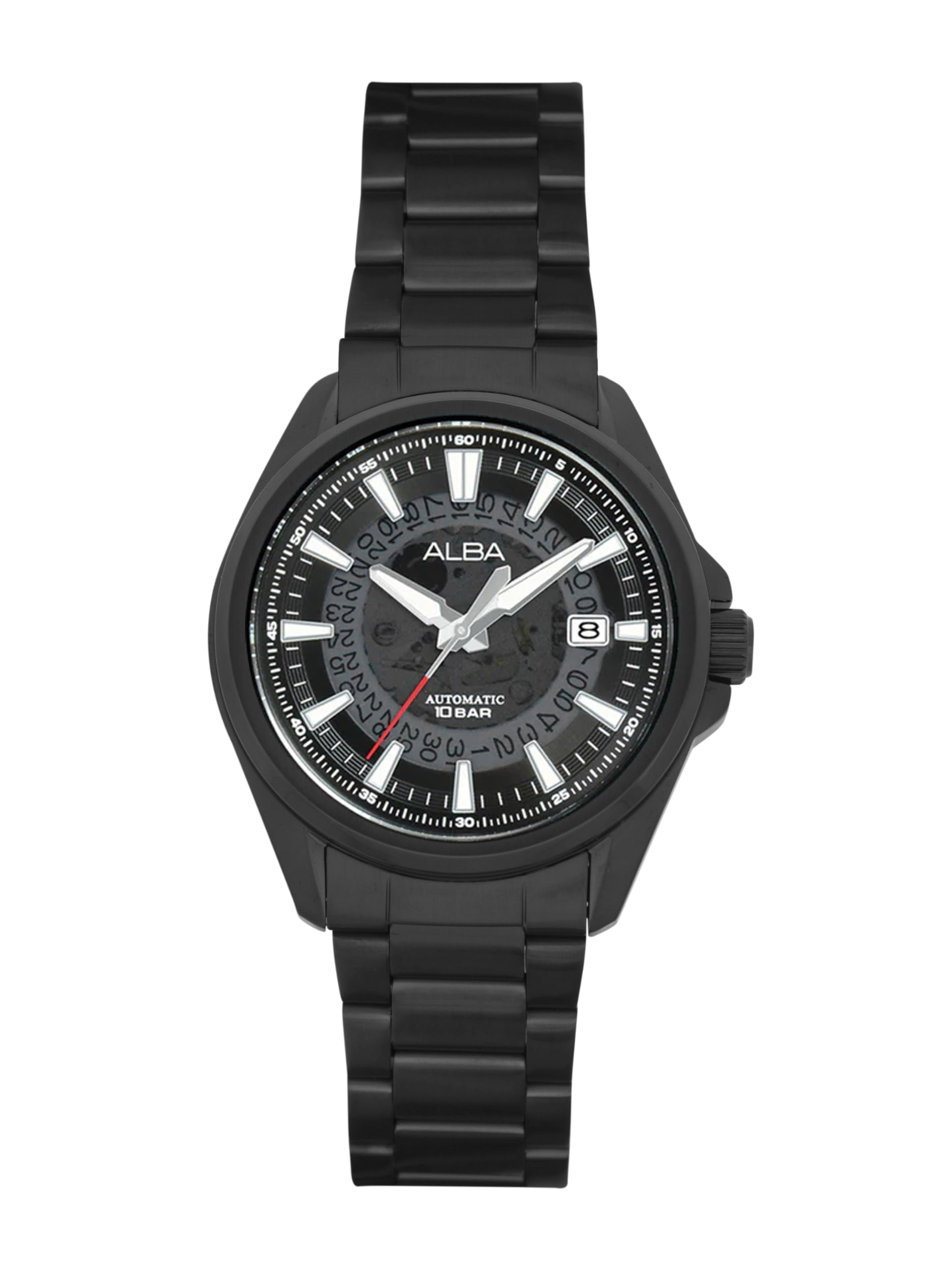 Alba Stainless Steel Men Analog Wristwatch Au4025X1, Black Dial, Black Band (B0CD83SZ1Y) Amazon Price History, Amazon Price Tracker