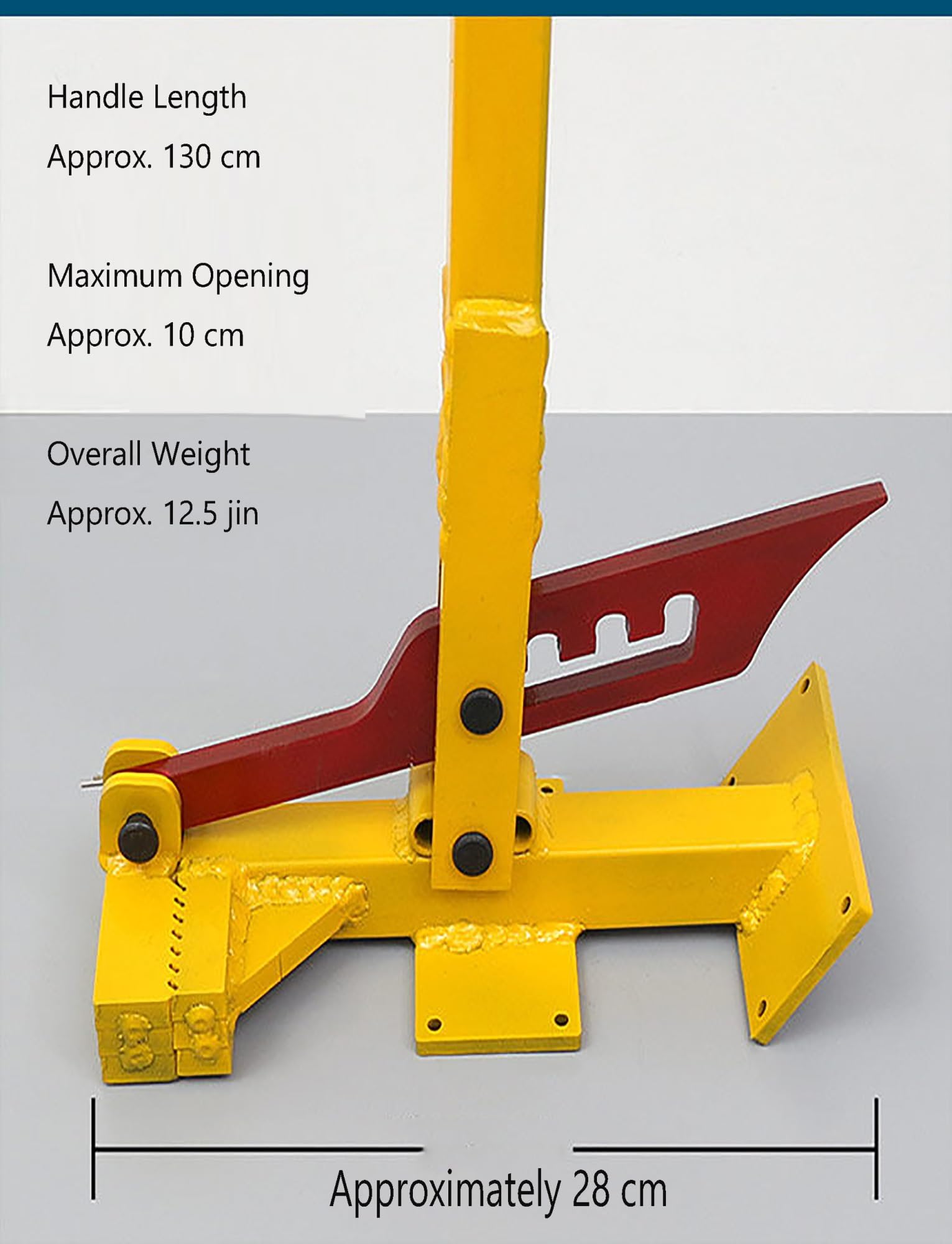 Strumento manuale per rimuovere erbacce per radici profonde, sradicatore per piccoli alberi e arbusti, strumento manuale da giardino con manico lungo, in acciaio resistente