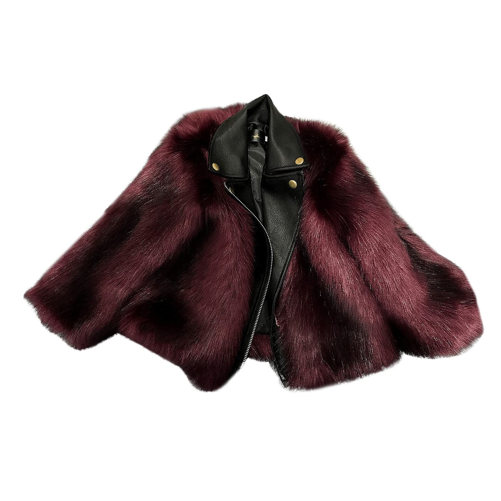 Generisch Cappotto Inverno Antivento Addensare Cappotto Giacca Bambino Caldo Pile Pomello Cap