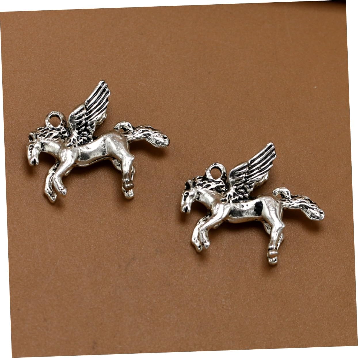 TEHAUX Antique Bronze Pegasus Pendant Charms 1.10X0.90 Inch Diy Jewelry Making Accessories for Necklace Bracelet Keychain Craft Projects - Image 6