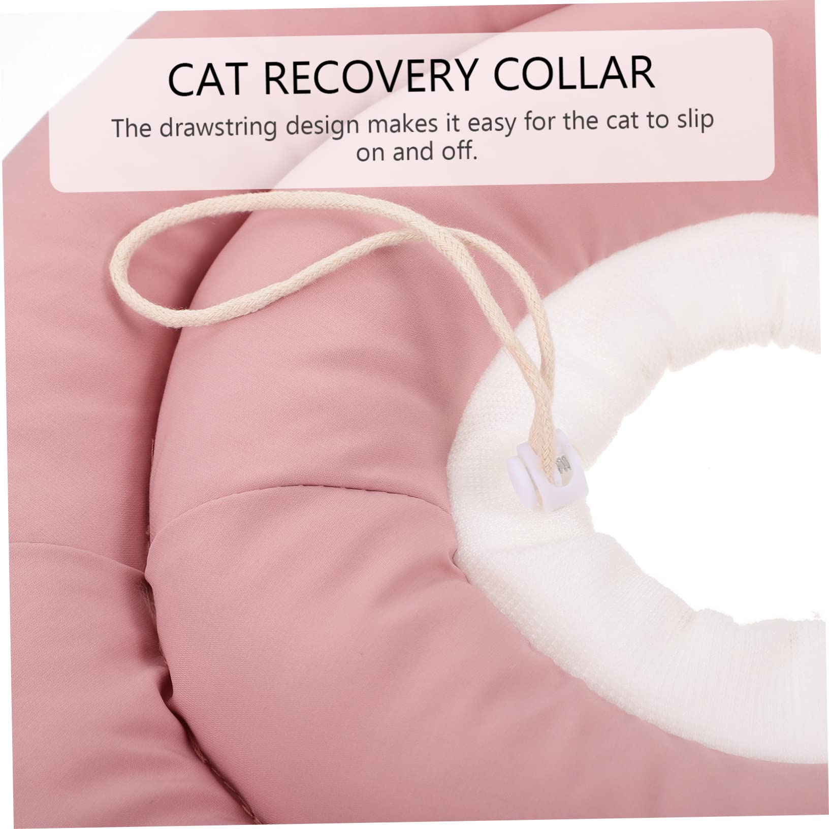 BESPORTBLE 3pezzi Collare Di Per Gatti Collare Protettivo Per Post-operazione Comfort e Supporto Per Ferite e Interventi Chirurgici Adatto Per Gattini e Gatti Adulti