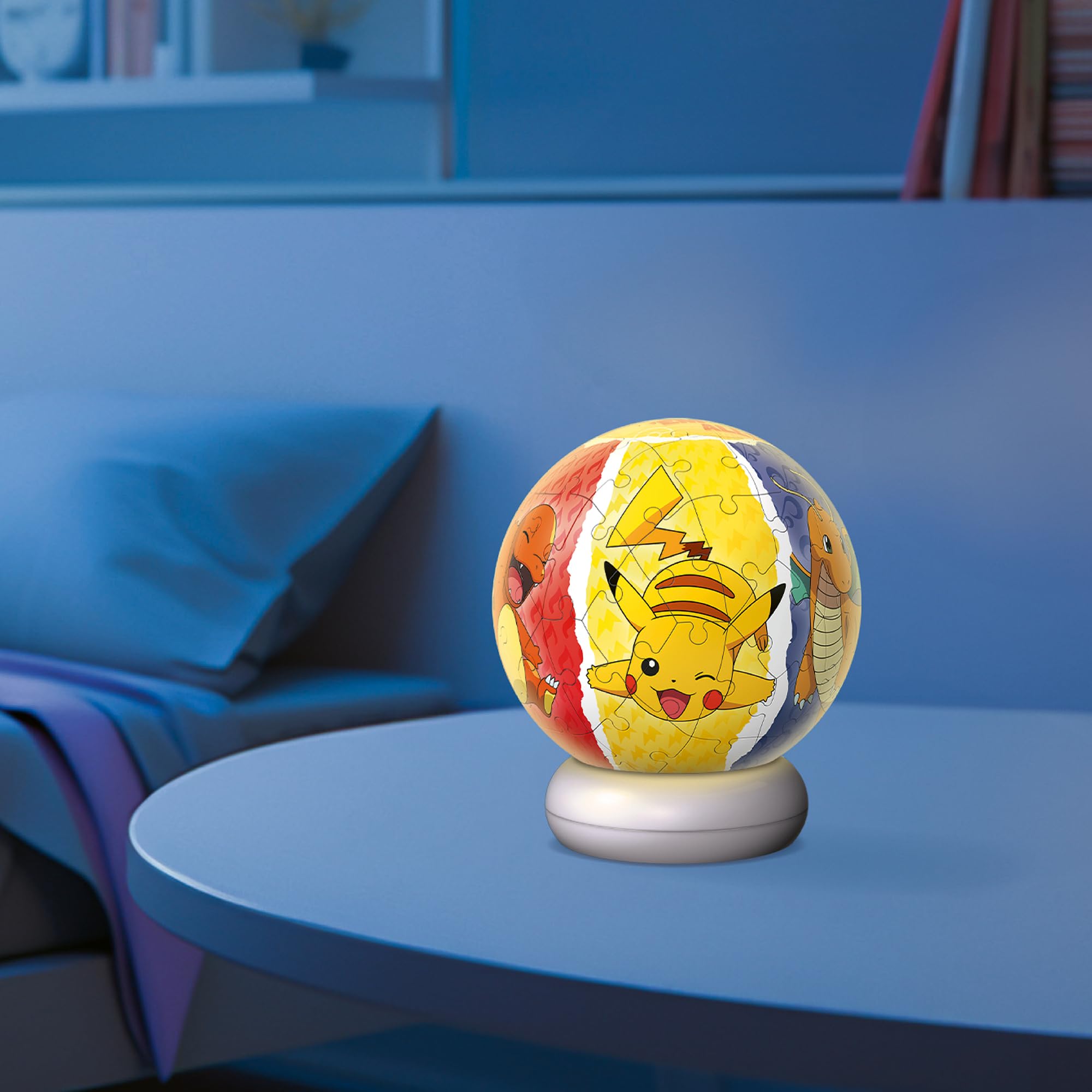3D Puzzle-Ball Nachtlicht Pokémon: Erleben Sie Puzzeln in der 3. Dimension!