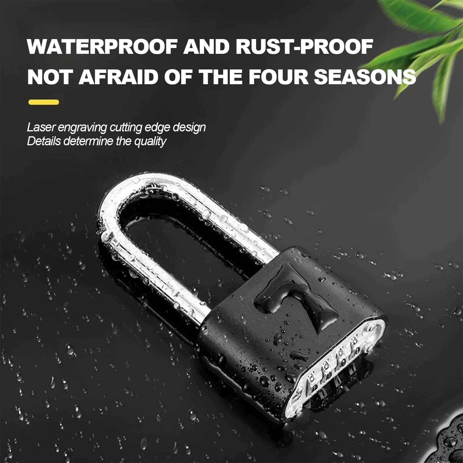 Cadenas à Combinaison Robuste - Cadenas Résistant Aux Intempéries, Verrou Réinitialisable, Anse De 43 Mm En Alliage De Zinc à 4 Chiffres | Leroy Merlin