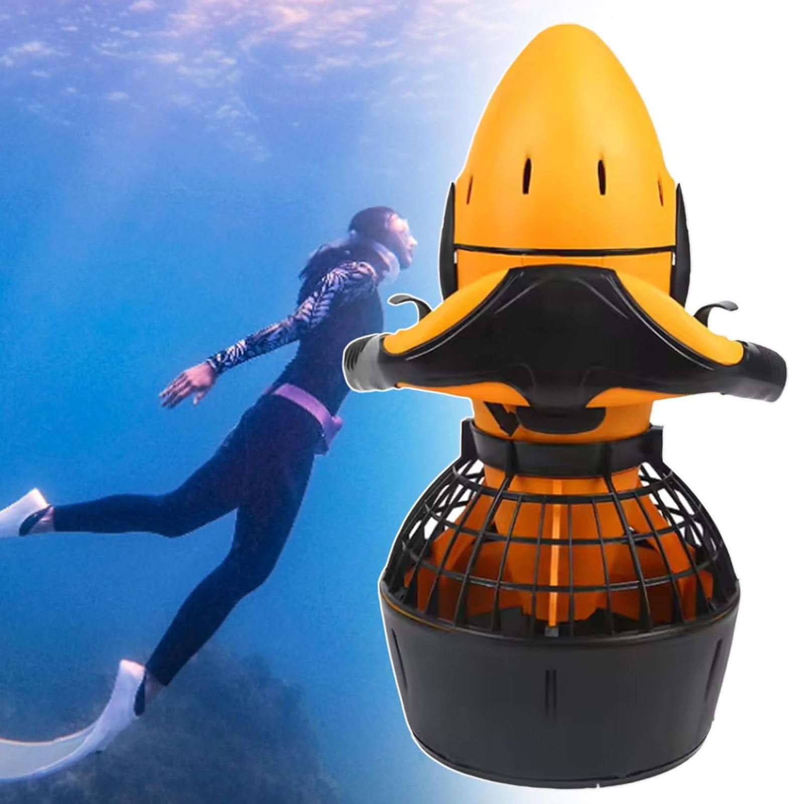 Scooter Subacqueo EDGE SMART DRIVE K5 - Propulsore Per Immersioni E Snorkeling, Impermeabile 50m - Foto 3