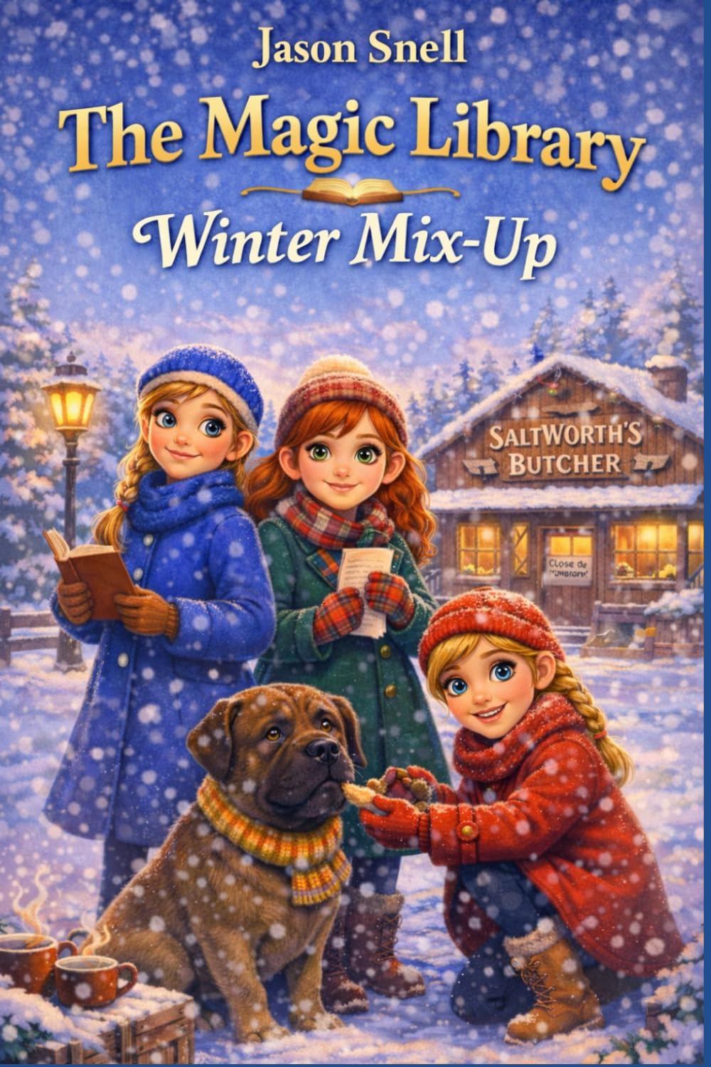 The Magic Library: Winter Mix-Up (The Magic Library Cozy Mysteries)