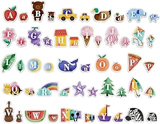 52 Pieces Alphabet Letter Magnets, Magnetic ABC for Kids Classroom, Preschool, Learning, Education Toy