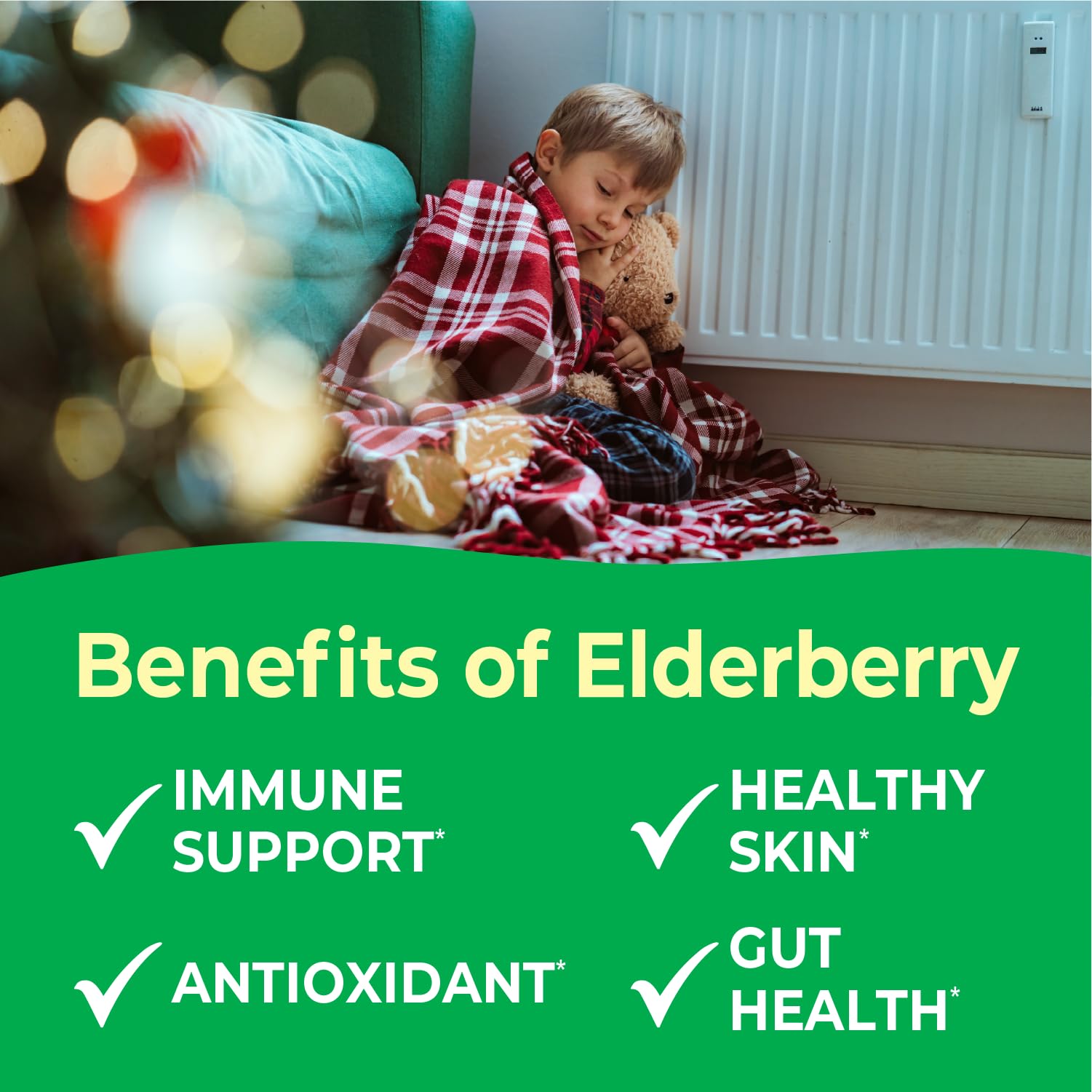 VitaWorks Kids Elderberry Vitamin C and Zinc Chewable Tablets, 120 Count — Amazon image 3