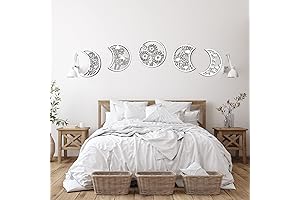 Abstract Boho Moon Art Wall Decor
