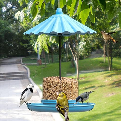 Miniatura 5 de Comedero para pájaros Metal Bird Feeder Balcony Outdoor Hanging Garden Bird Feeder to Bird Lovers