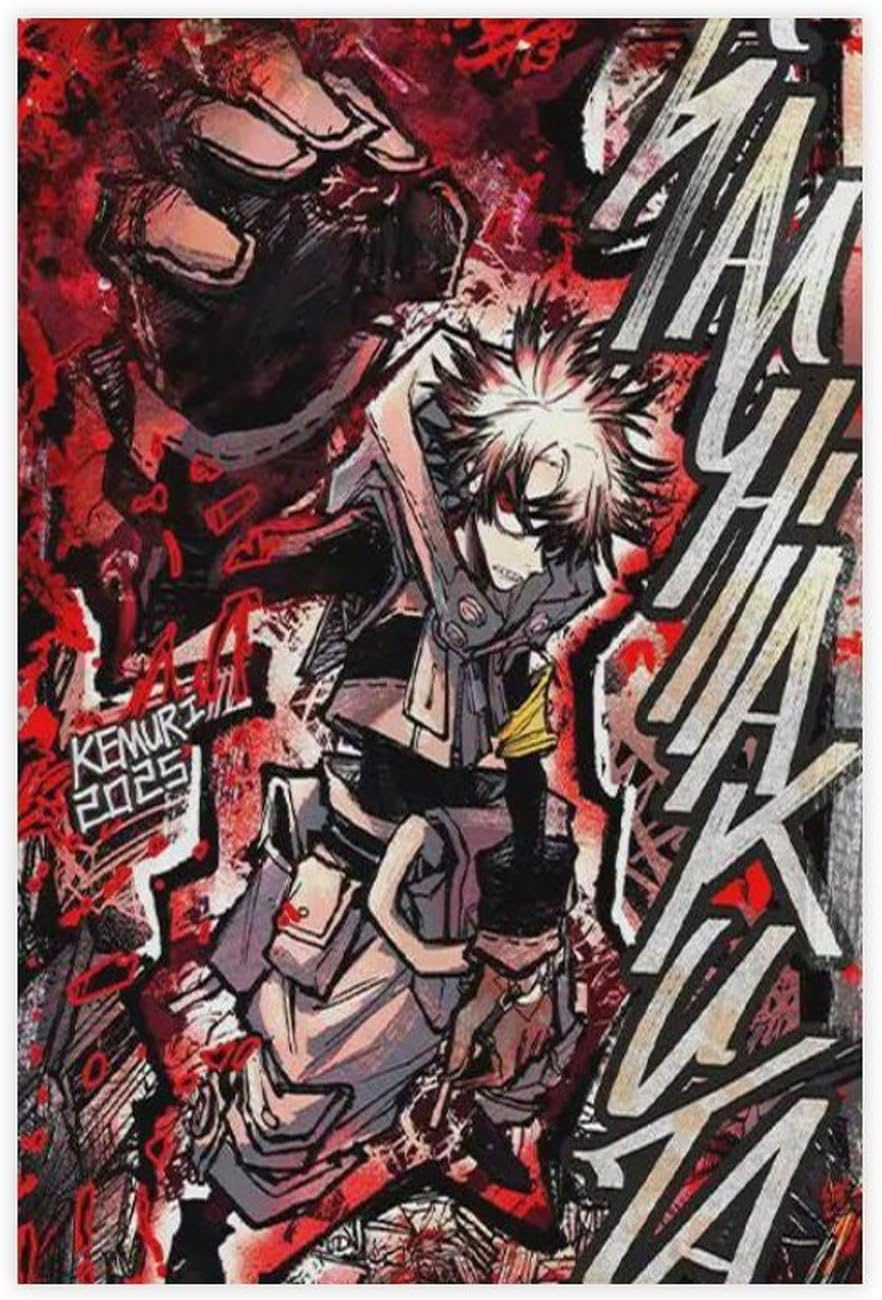 SUBDRANT Japanese Anime Gachiakuta Canvas Wall Art Poster Decor Gift