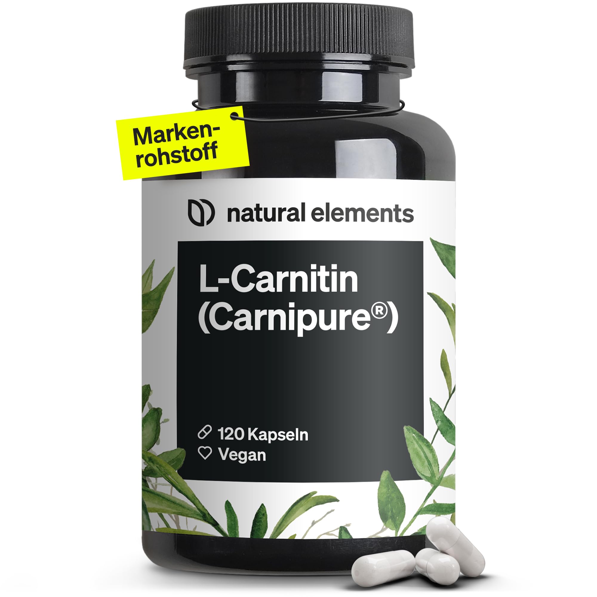 L-Carnitine 2000 - Premium: Carnipure® by Lonza - 120 capsules