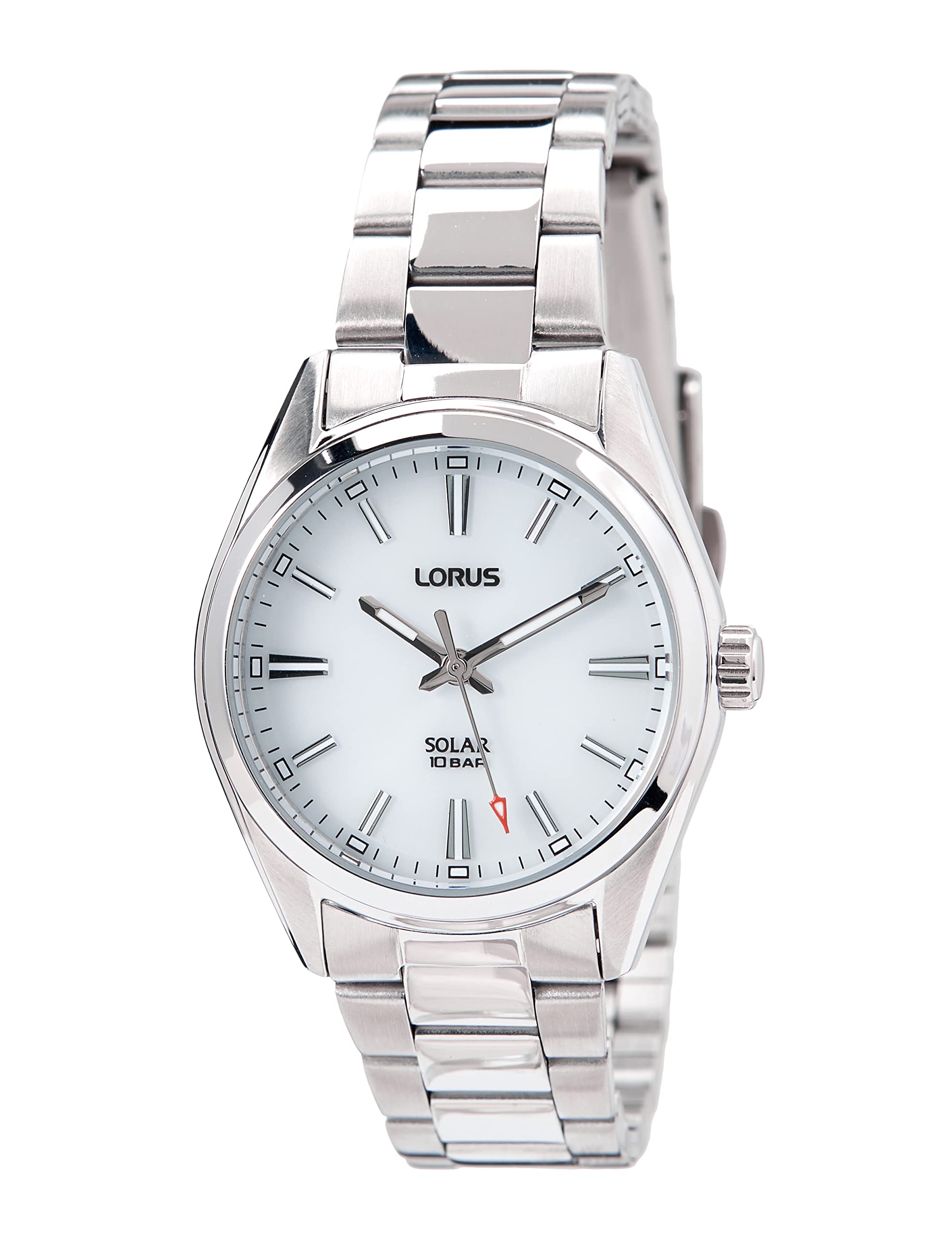 Lorus RY503AX9 Women's Watch Solar Stainless Steel with Metal Strap
