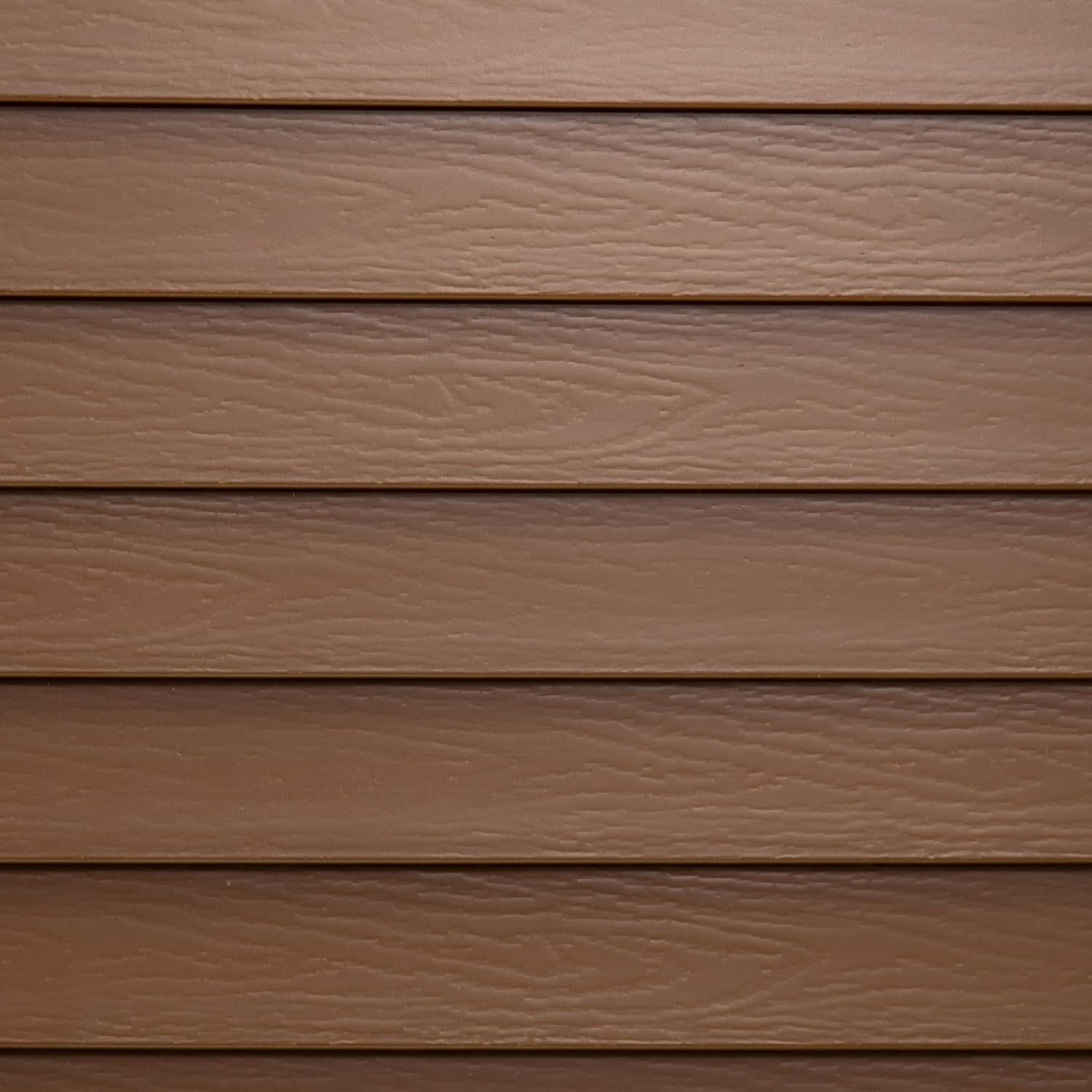 DEZ FURNISHINGS Cordless 2" Signature Faux Wood Blind, 72.5" W x 60" H, Bark Brown