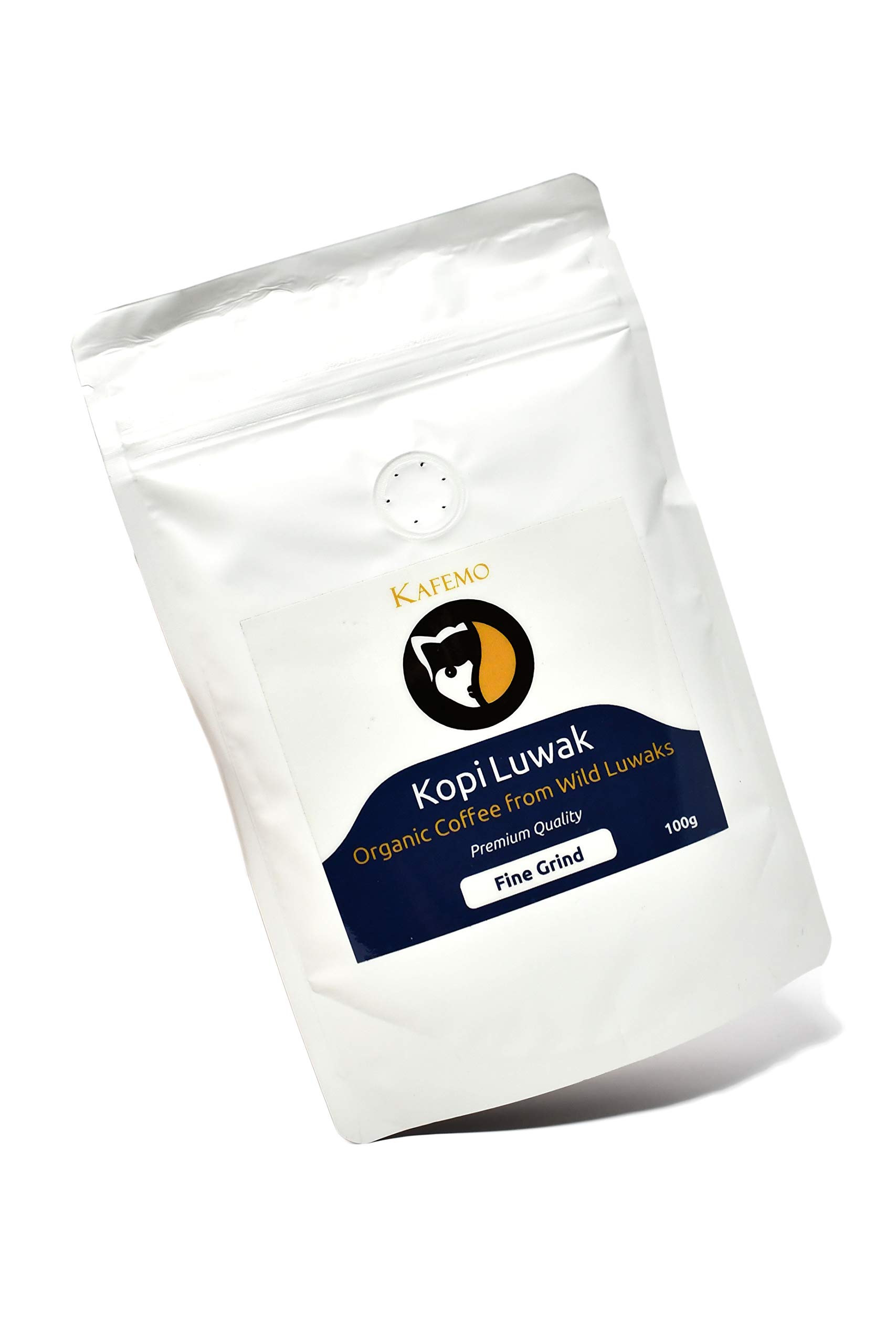 Kopi Luwak Premium (Kaffee aus wilden Luwaks) - Moulu Fin - Der seltenste Kaffee der Welt -