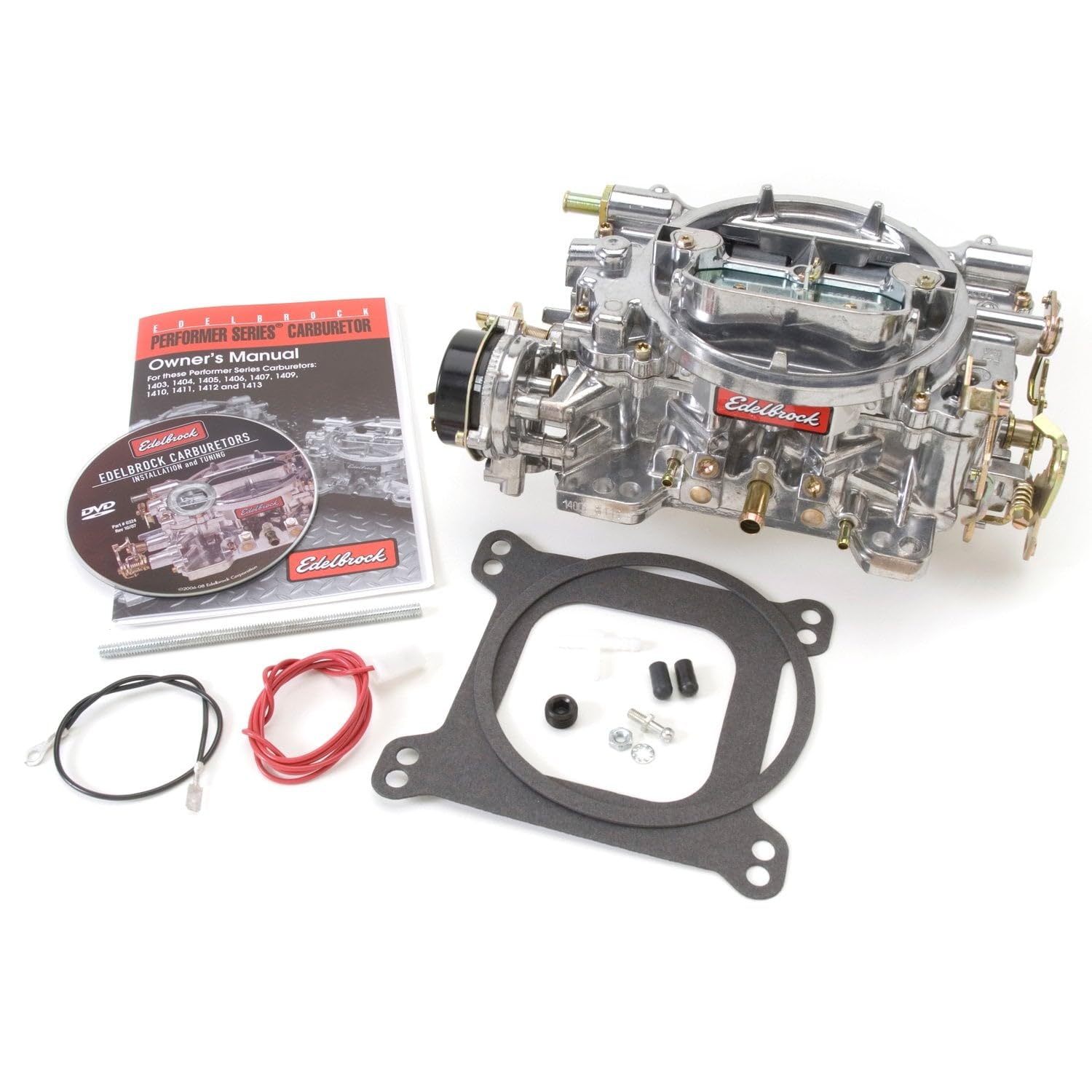 Edelbrock 9906 Performer 600 CFM Vacuum Secondary Electric Choke Remanufactured Carburetor (Renewed)