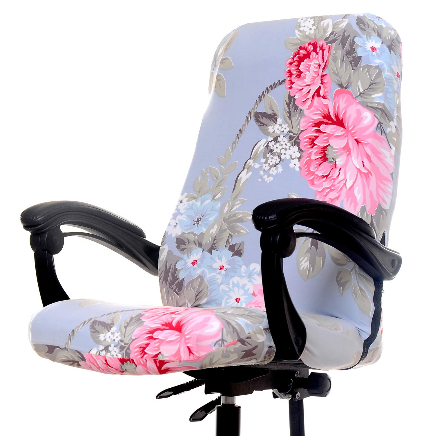 XNN Computer Office Chair Cover - Protective Stretchable Chair Covers Stretch Chair Slipcover(E)