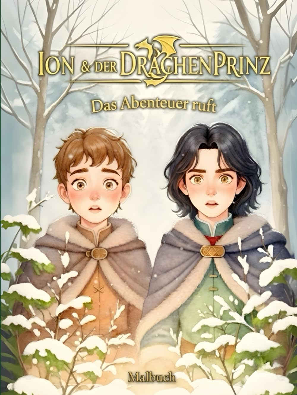 Ion & Der Drachenprinz: Das Abenteuer ruft (Malbuch)
