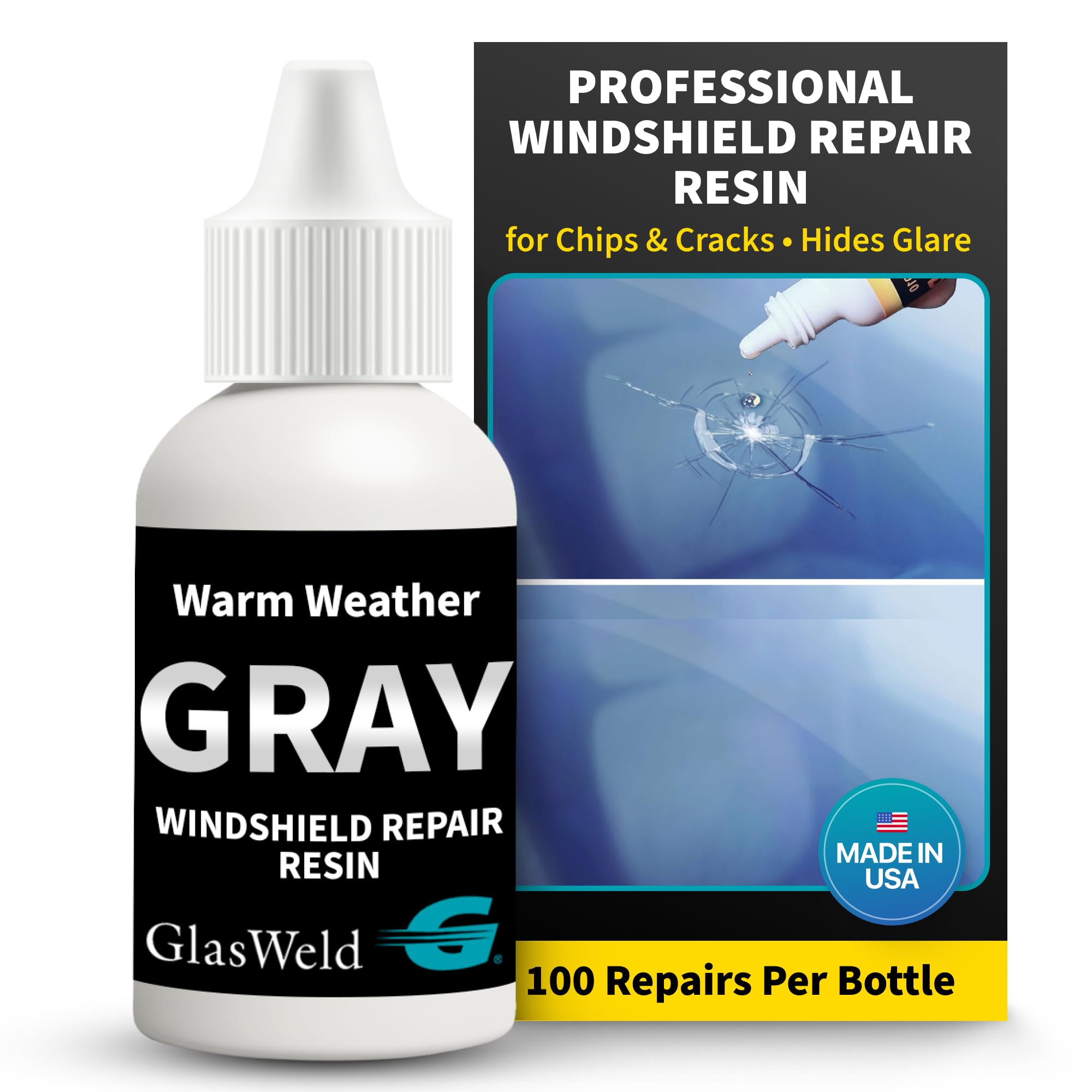 GlasWeld GW-R1 Windshield Repair Resin