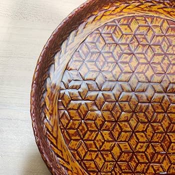 Amazon.co.jp: お盆 藍胎漆器 らんたいしっき 盆 レトロ コレクション