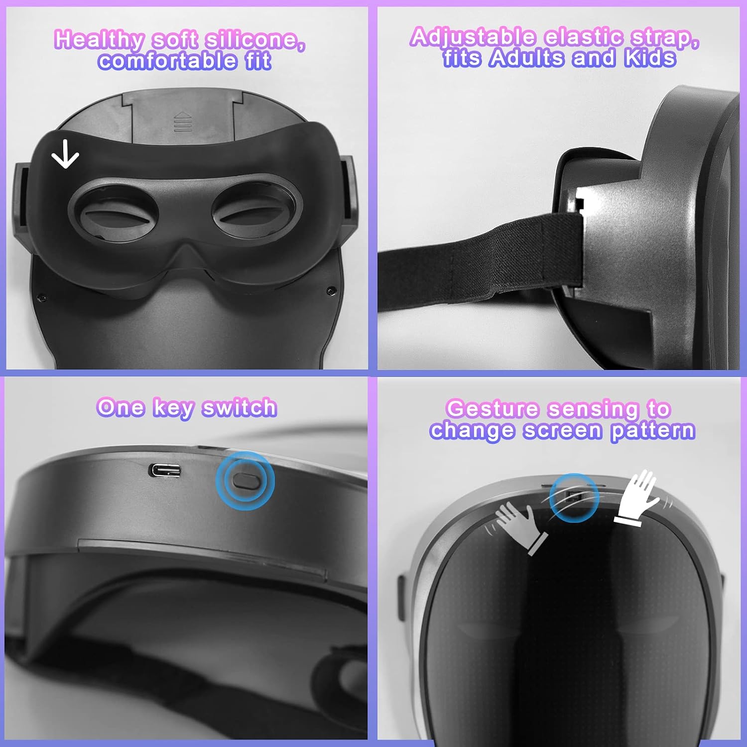 AINSKO LED Mask With Face Transforming- APP Controlled & Programmable Digital LED Light Up Mask With Bluetooth