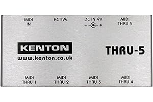 Kenton MIDI Thru-5 - 1 MIDI In to 5 MIDI Thru