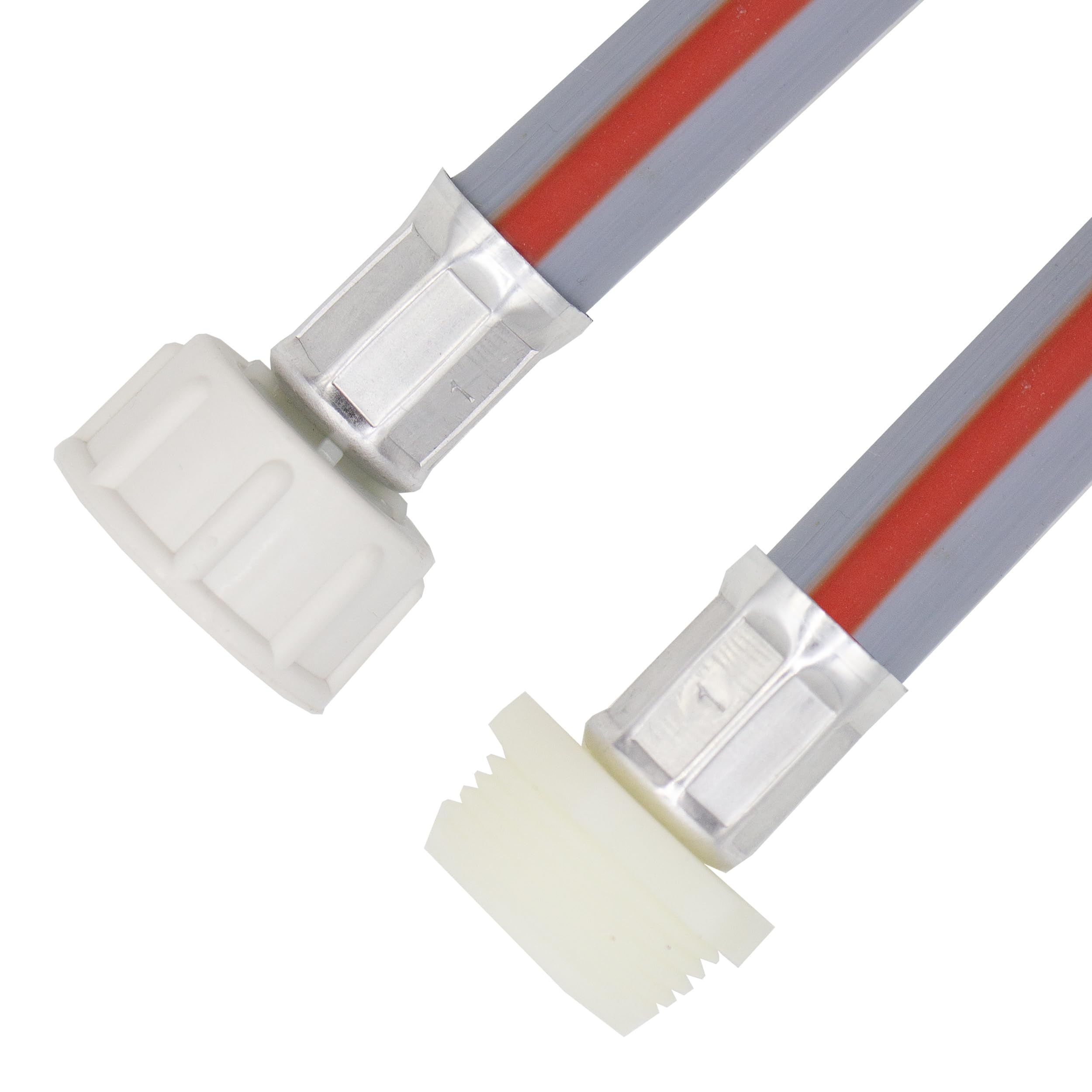 Variosan Men's White Polyvinyl Chloride Tubing, 1.50M, 3/4 Inch, 16638, For Hot Water Connection To Dishwasher And Washing Machine