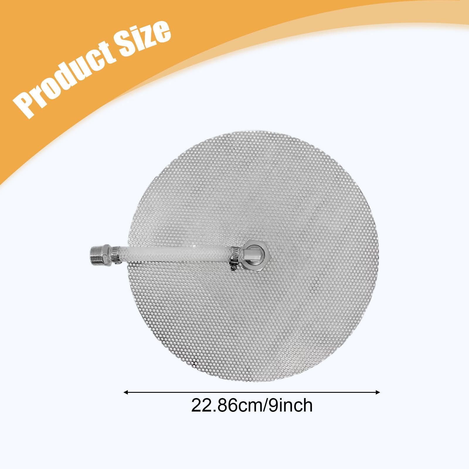 Accessoires pour Cuves de Brassage à, Kit D'adaptateurs de Tuyau En Silicone, Raccord de Tuyau 3/8 Pouce X Raccord de Tuyau 1/2 Pouce, 9 Pouces