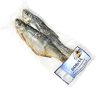 TEAMORE Dried Salted Vobla, Caspian Roach Fish, Whole | Pack of 2