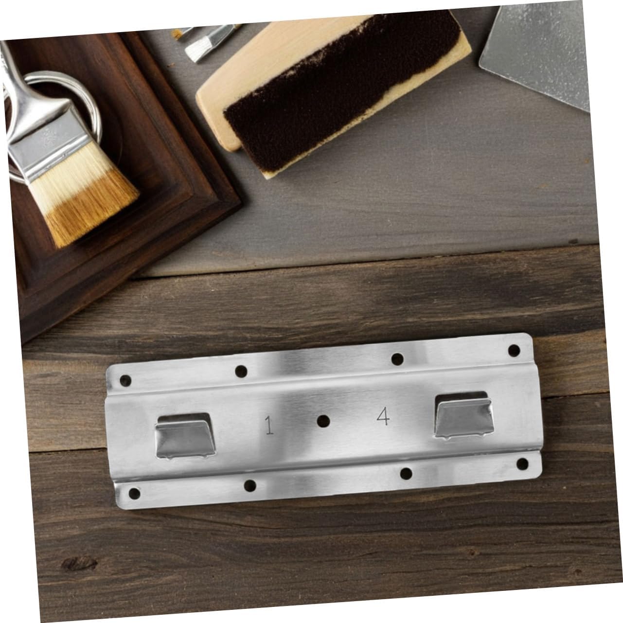 Range Hood Installation Plate European Side Suction Floating Hook Design