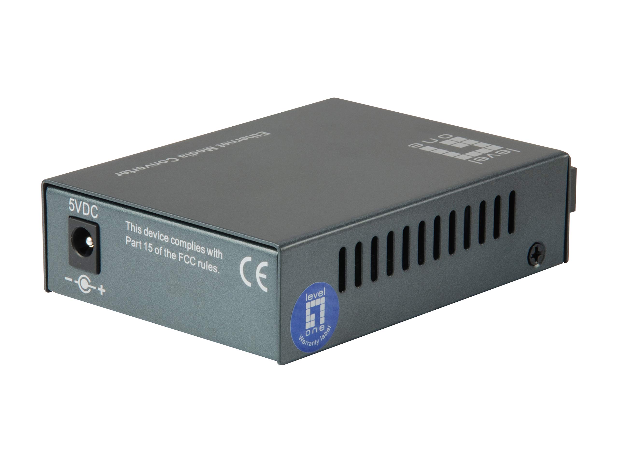 LevelOne FVT-1101 convertitore multimediale di rete 100 Mbit/s 1310 nm Modalità multipla Nero