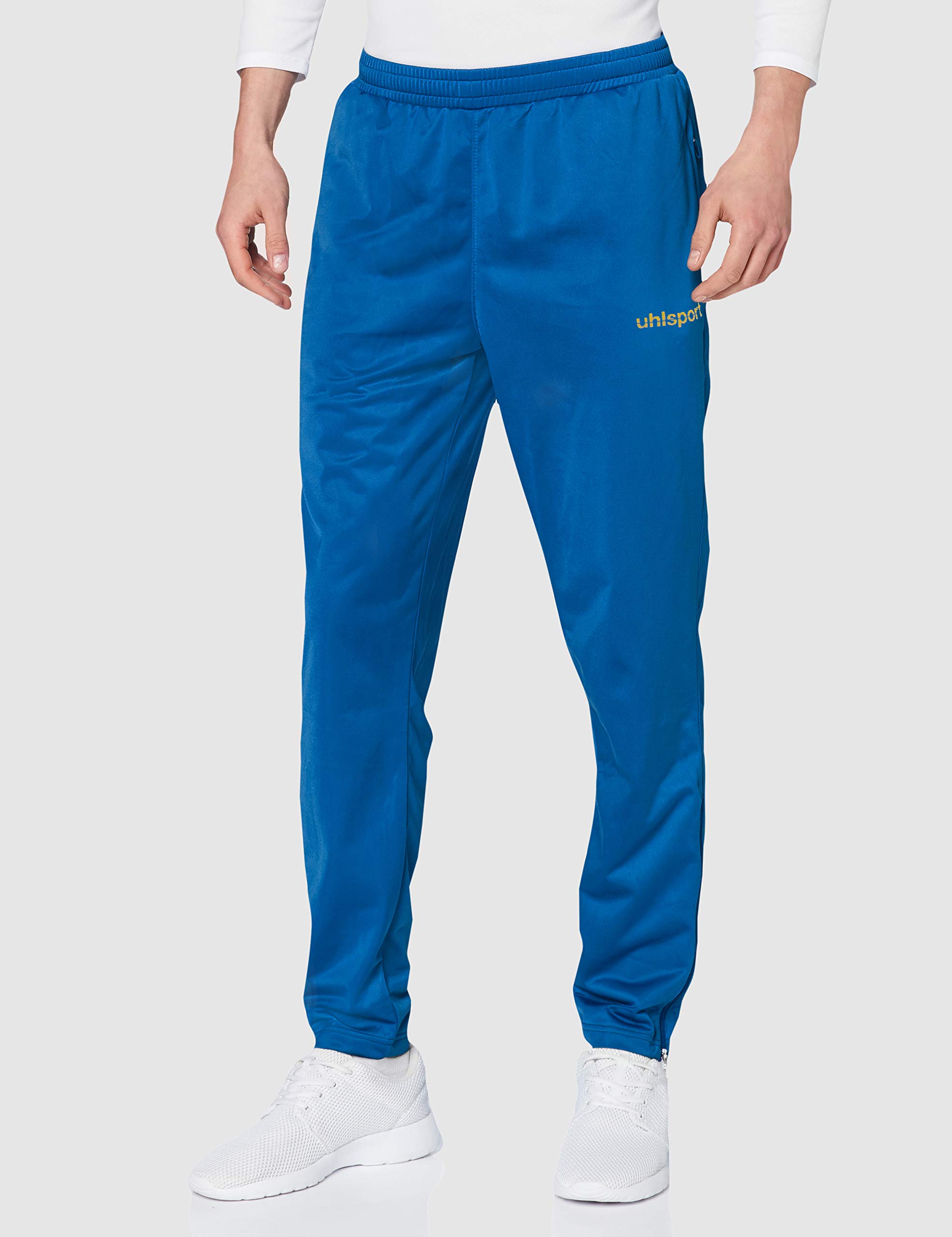 uhlsport ESSENTIAL Classic Classic dres treningowy dla mężczyzn, młodzieży i dzieci, klasyczny dres sportowy, dres do joggingu, spodnie i kurtka, strój do biegania