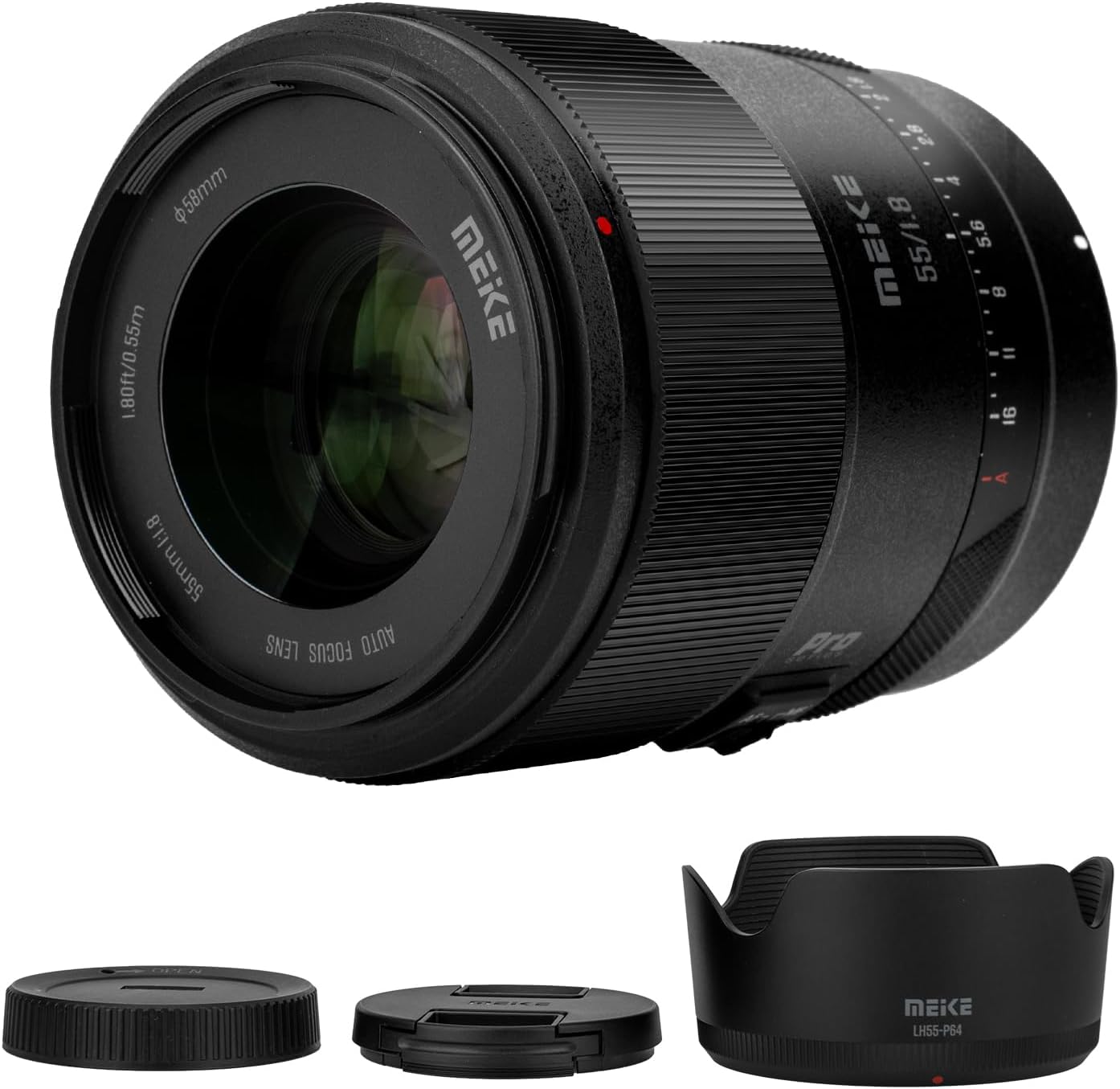 Meike 50mm F1.8 Full Frame STM Auto Focus Prime Lens for Nikon Z Mount Mirrorless Cameras: Z30, Z50, Z5, Z6, Z7, Z6II, Z7II, Z9, Zfc