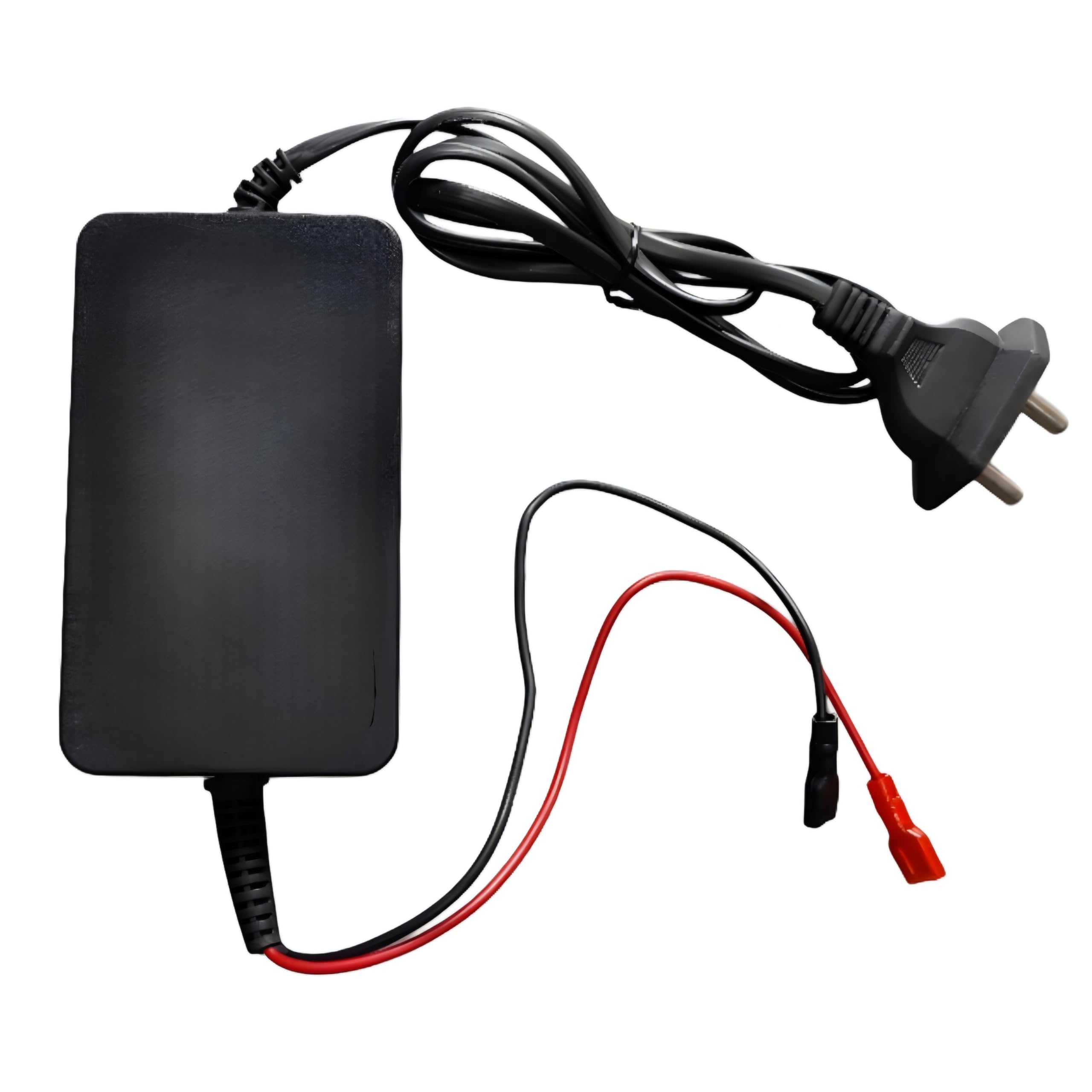12V 7Ah Battery Charger Power Supply Adapter Smart Auto-Cut Off Worldwide Adaptor (Black)