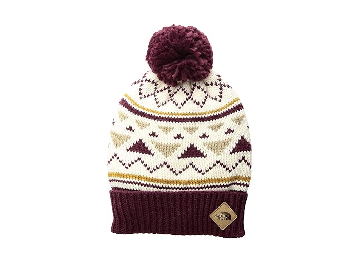 north face fair isle beanie