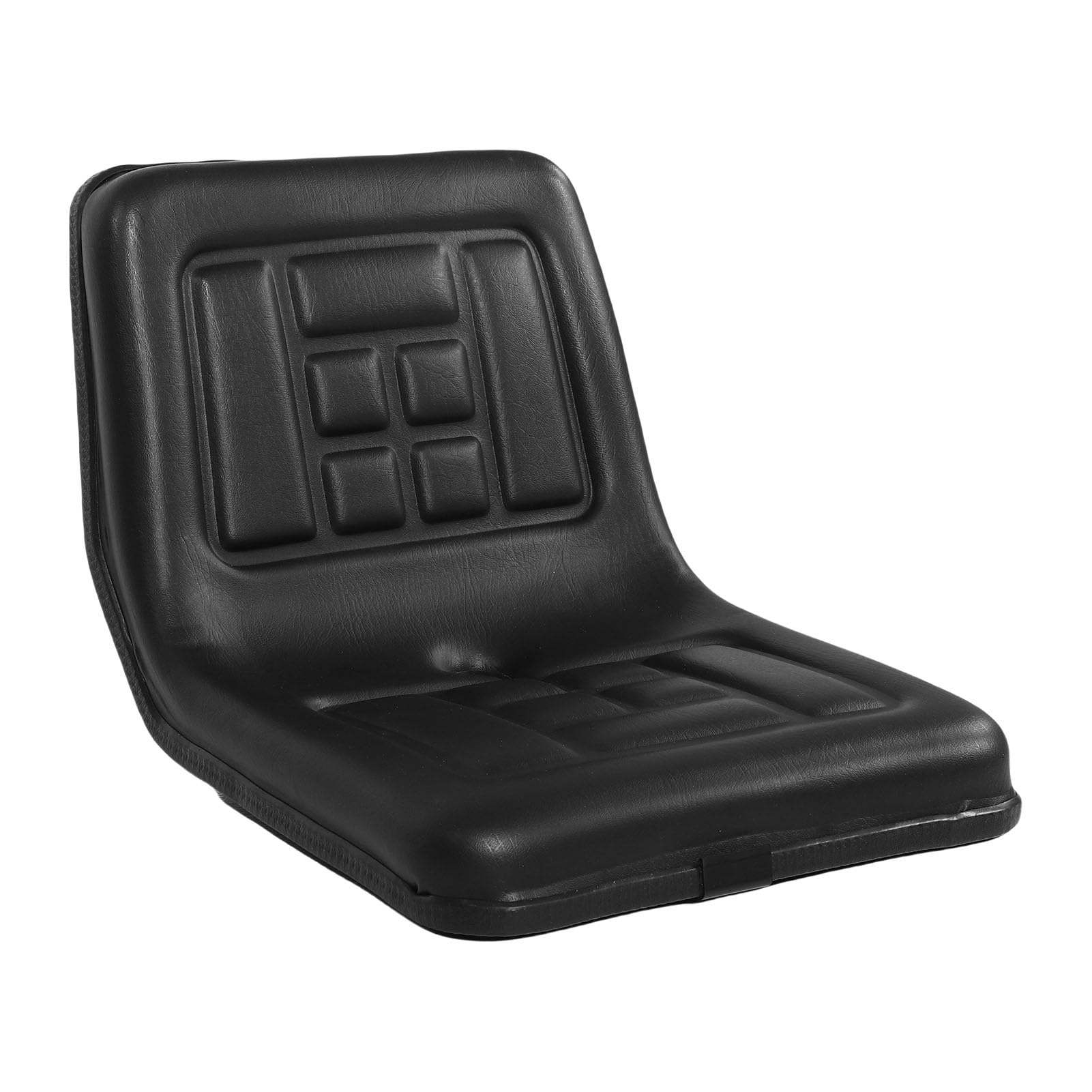 CHICIRIS Ajuste Universal para Asiento de Tractor Diseño Ergonómico con Ajuste Deslizante para Oruga para Maquinaria Pesada Negro de Larga Duración