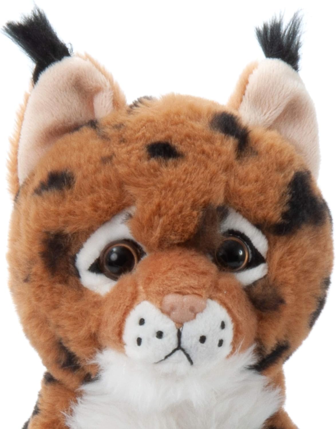 The Petting Zoo Bobcat Stuffed Animal, Gifts for Kids, Wild Onez Zoo Animals, Bobcat Plush Toy 9 inches