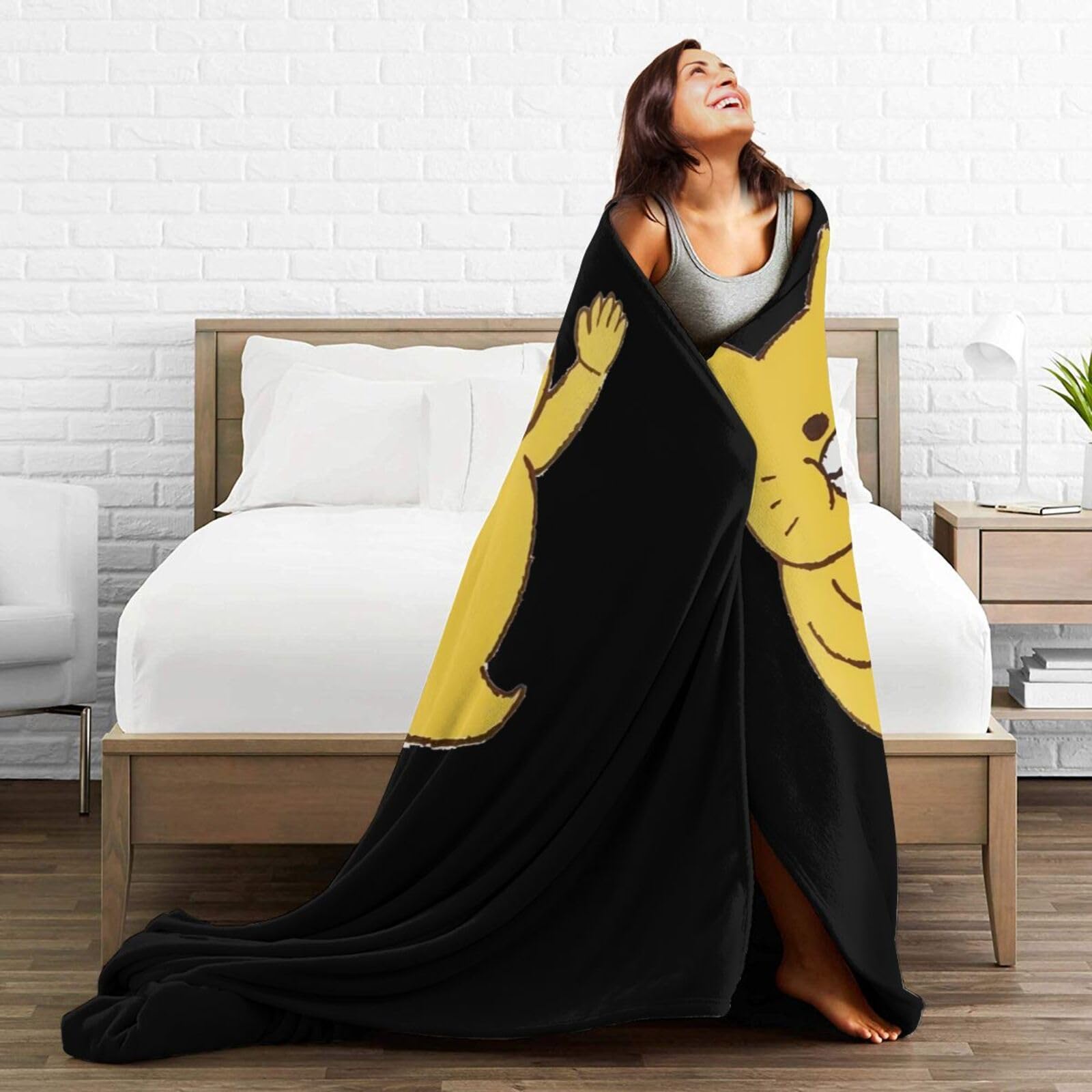 Amazon｜毛布 ノラネコぐんだん ブランケット ひざ掛け毛布