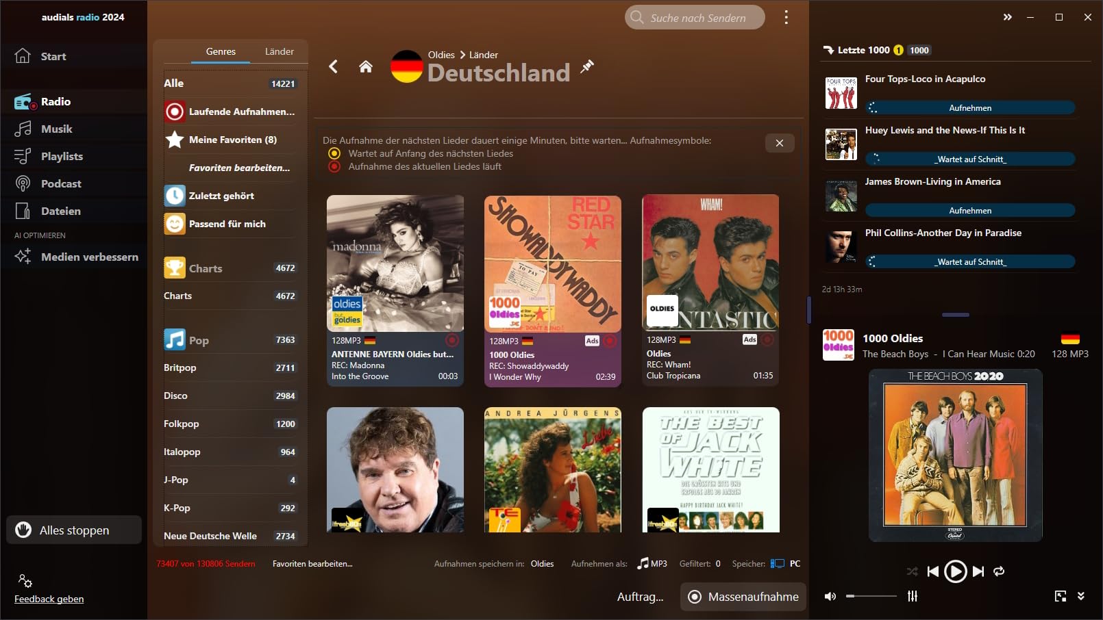 Audials Radio 2024 - Deutsch / Multilingual - Windows 11/10 - *Dauerlizenz* für die Aufnahme von über 100.000 Radio-Sendern (Product Key Card) #PKC