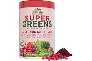Nature's Way Organic Spring Greens Berry Flavor: A Refreshing Dose of Nature's Goodness