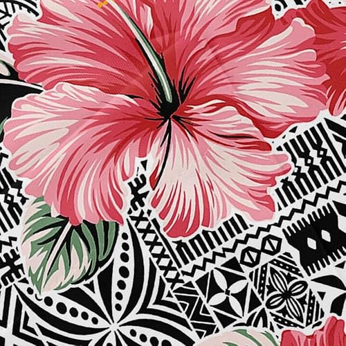 Vista 4 de AMOMA Camisa médica de manga corta con cuello en V y bolsillos para mujer con estampado étnico de indígenas nativos