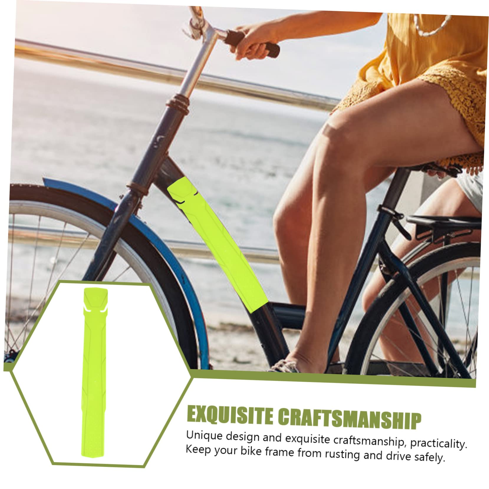 POPETPOP 2 Pièces Vélo Protecteur Ruban De Protection Cadre De Vélo Ruban Adhésif Protection De La Chaîne De Vélo Protection du Cadre De Vélo Autocollants De Vélo Cadre Garde Accessoires