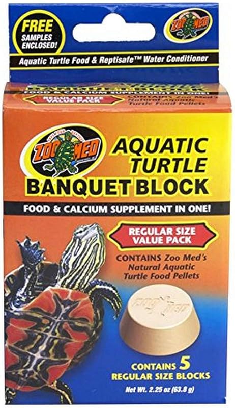 Alimento em Bloco para Tartarugas Aquáticas Zoo Med BB51 – 113 g