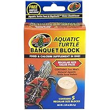 Zoo Med Banquet Block Aquatic Turtle Food