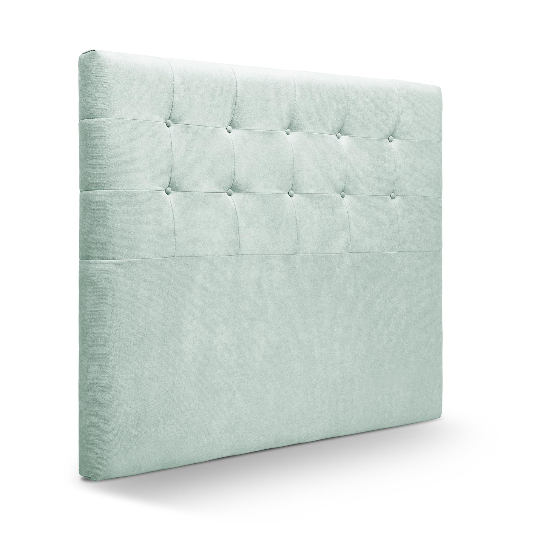 SUENOSZZZ-ESPECIALISTAS DEL DESCANSO Cabeceros de Cama 150 cm. Cabezales de Cama Acolchado Zurich. Cabezal tapizado ACUALINE limpiafacil. Cabeceros de Cama Matrimonio. Color Verde Agua